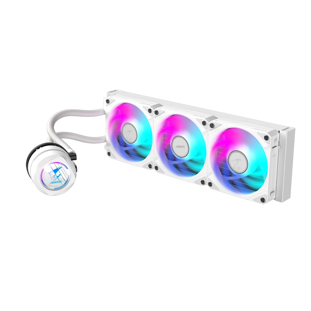 WATERCOOLING AORUS WATERFORCE II 360 ICE WHITE ARGB